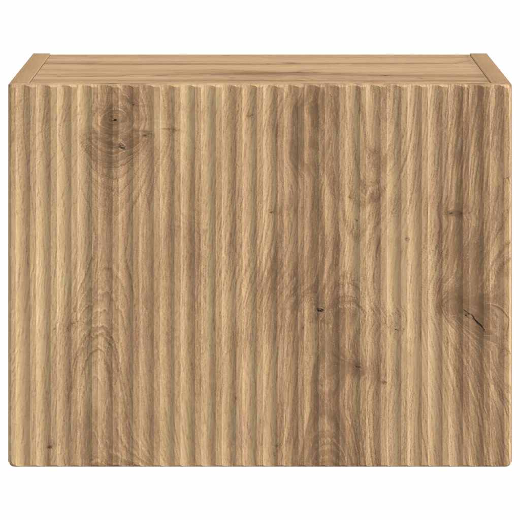 TV Wall Cabinet 39 x 31 x 29.5 cm Artisian Oak Engineered Wood