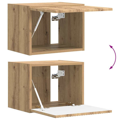 TV Wall Cabinet 39 x 31 x 29.5 cm Artisian Oak Engineered Wood