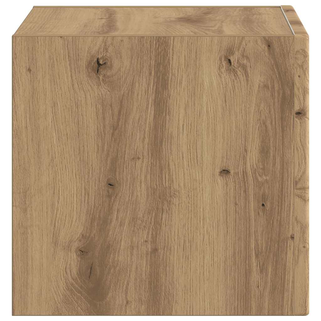 TV Wall Cabinet 39 x 31 x 29.5 cm Artisian Oak Engineered Wood