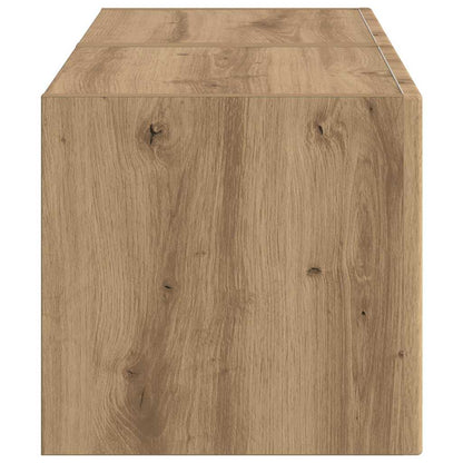 TV Wall Cabinet 2 pcs Artisian Oak Engineered Wood