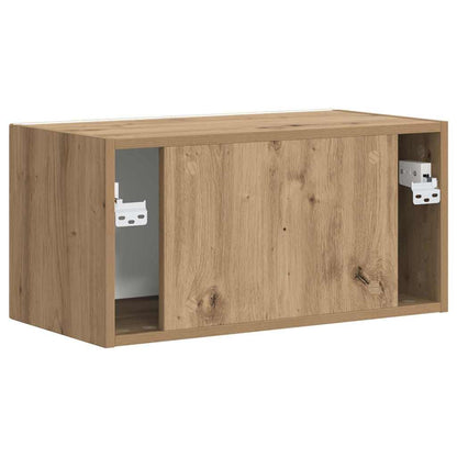 TV Wall Cabinet 60 x 31 x 29.5 cm Artisian Oak Engineered Wood