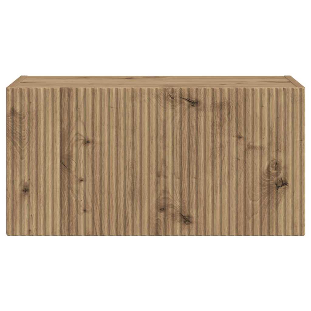 TV Wall Cabinet 60 x 31 x 29.5 cm Artisian Oak Engineered Wood