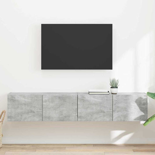 TV Wall Cabinet 2 pcs Concerte Engineered Wood