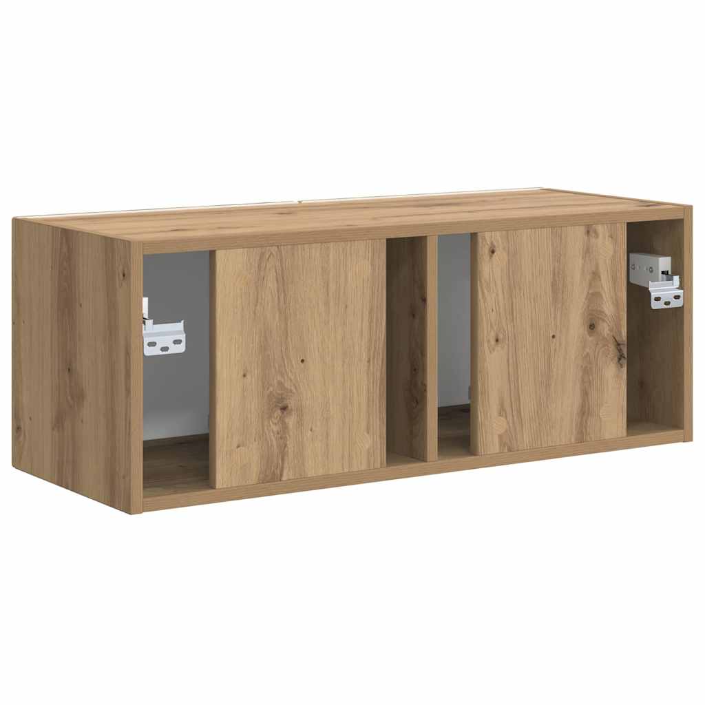 TV Wall Cabinet 78.5 x 31 x 29.5 cm Artisian Oak