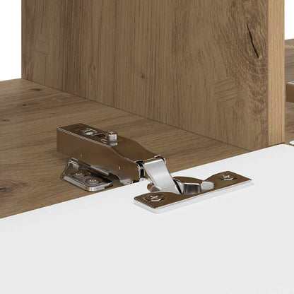 TV Wall Cabinet 2 pcs Artisian Oak Engineered Wood