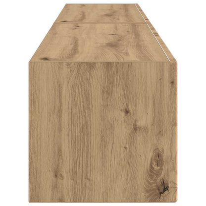 TV Wall Cabinet 2 pcs Artisian Oak Engineered Wood