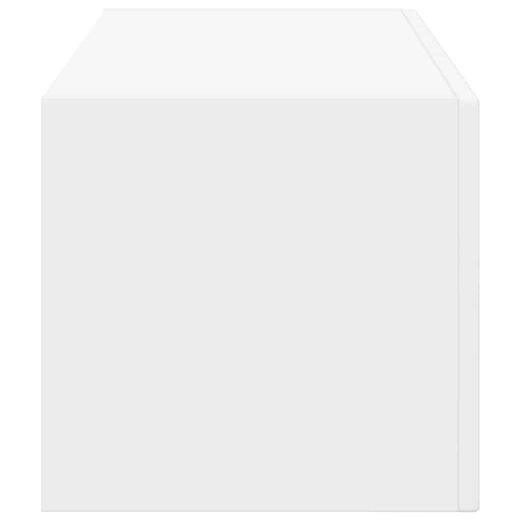 TV Wall Cabinet 98 x 31 x 29.5 cm White Engineered Wood