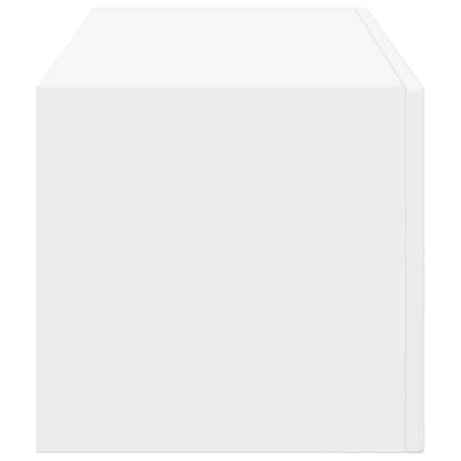 TV Wall Cabinet 98 x 31 x 29.5 cm White Engineered Wood
