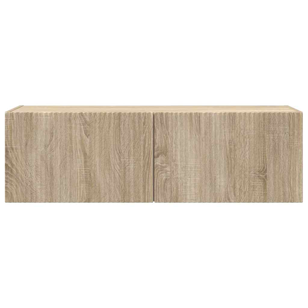 TV Wall Cabinet 98 x 31 x 29.5 cm Sonoma Engineered Wood