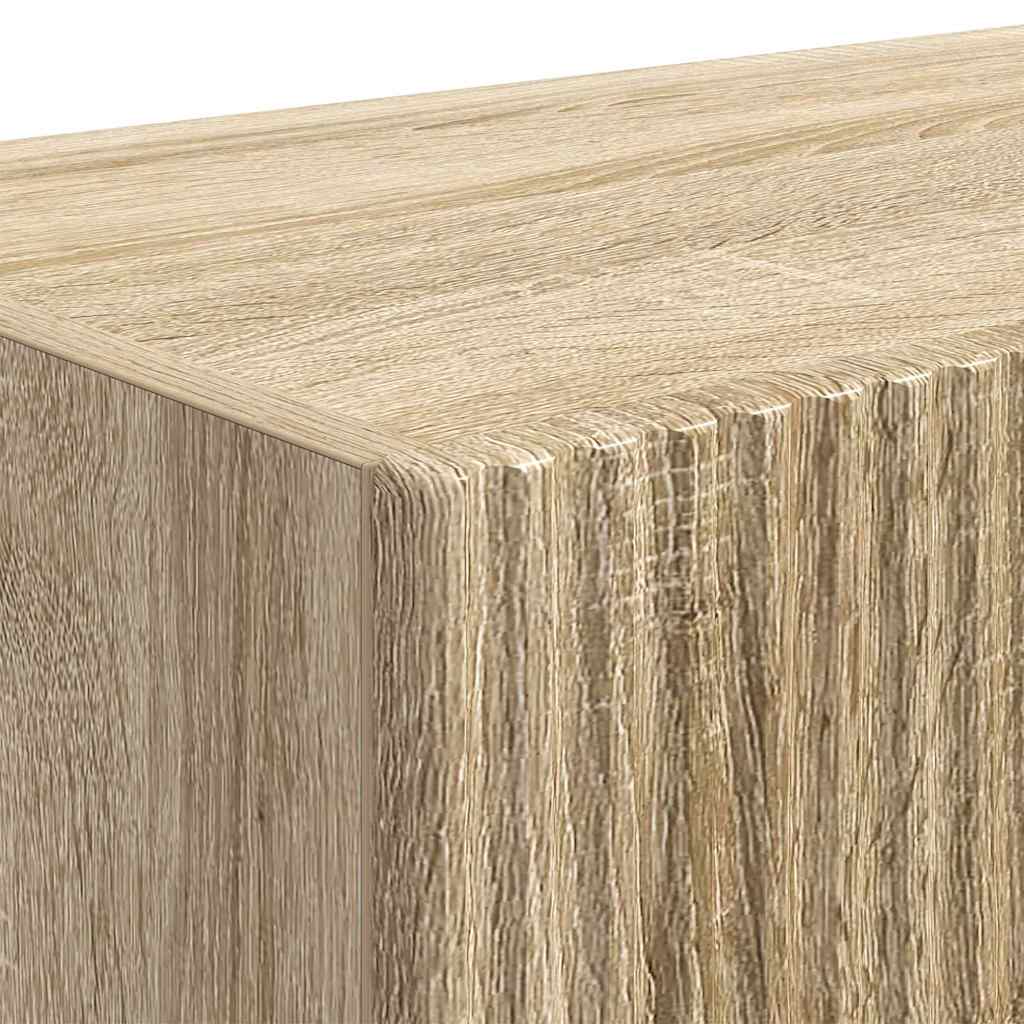 TV Wall Cabinet 2 pcs Sonoma Engineered Wood
