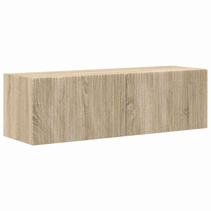 TV Wall Cabinet 2 pcs Sonoma Engineered Wood