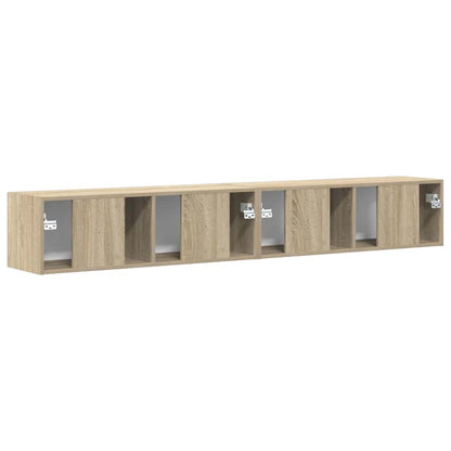TV Wall Cabinet 2 pcs Sonoma Engineered Wood