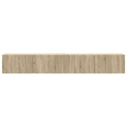 TV Wall Cabinet 2 pcs Sonoma Engineered Wood