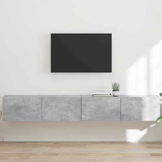 TV Wall Cabinet 2 pcs Concerte Engineered Wood