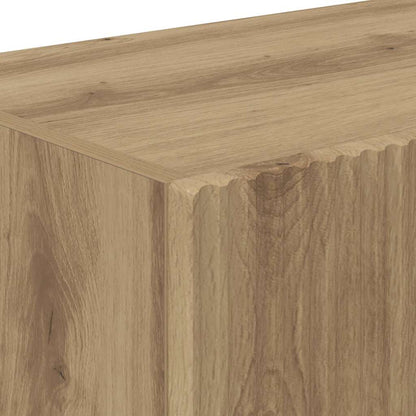 TV Wall Cabinet 98 x 31 x 29.5 cm Artisian Oak Engineered Wood