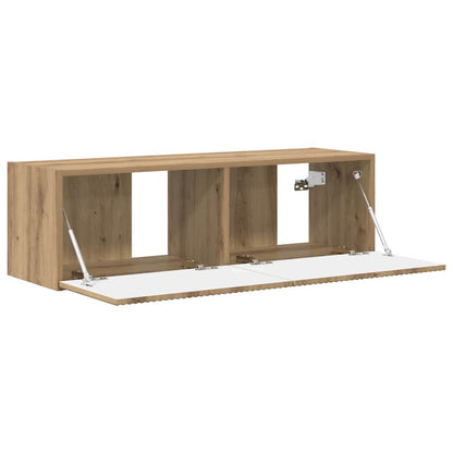 TV Wall Cabinet 98 x 31 x 29.5 cm Artisian Oak Engineered Wood