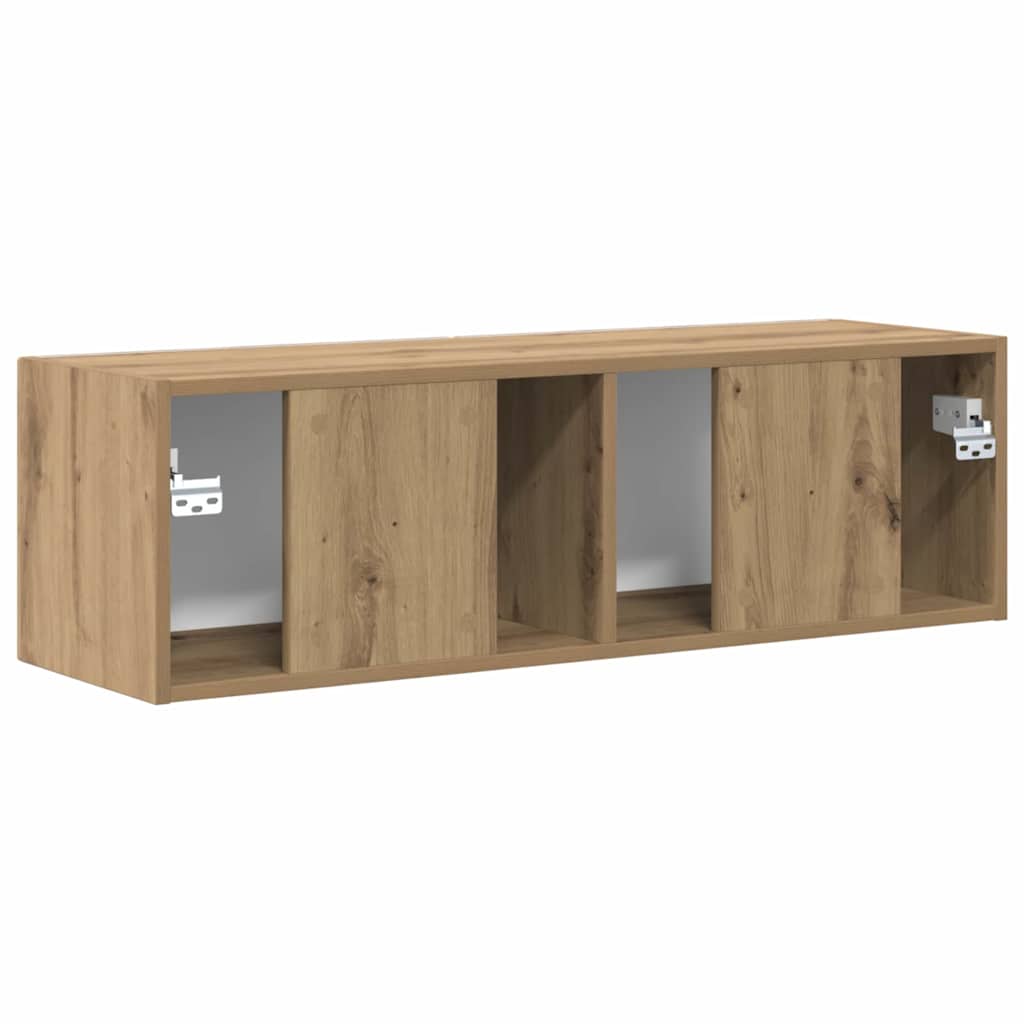 TV Wall Cabinet 98 x 31 x 29.5 cm Artisian Oak Engineered Wood