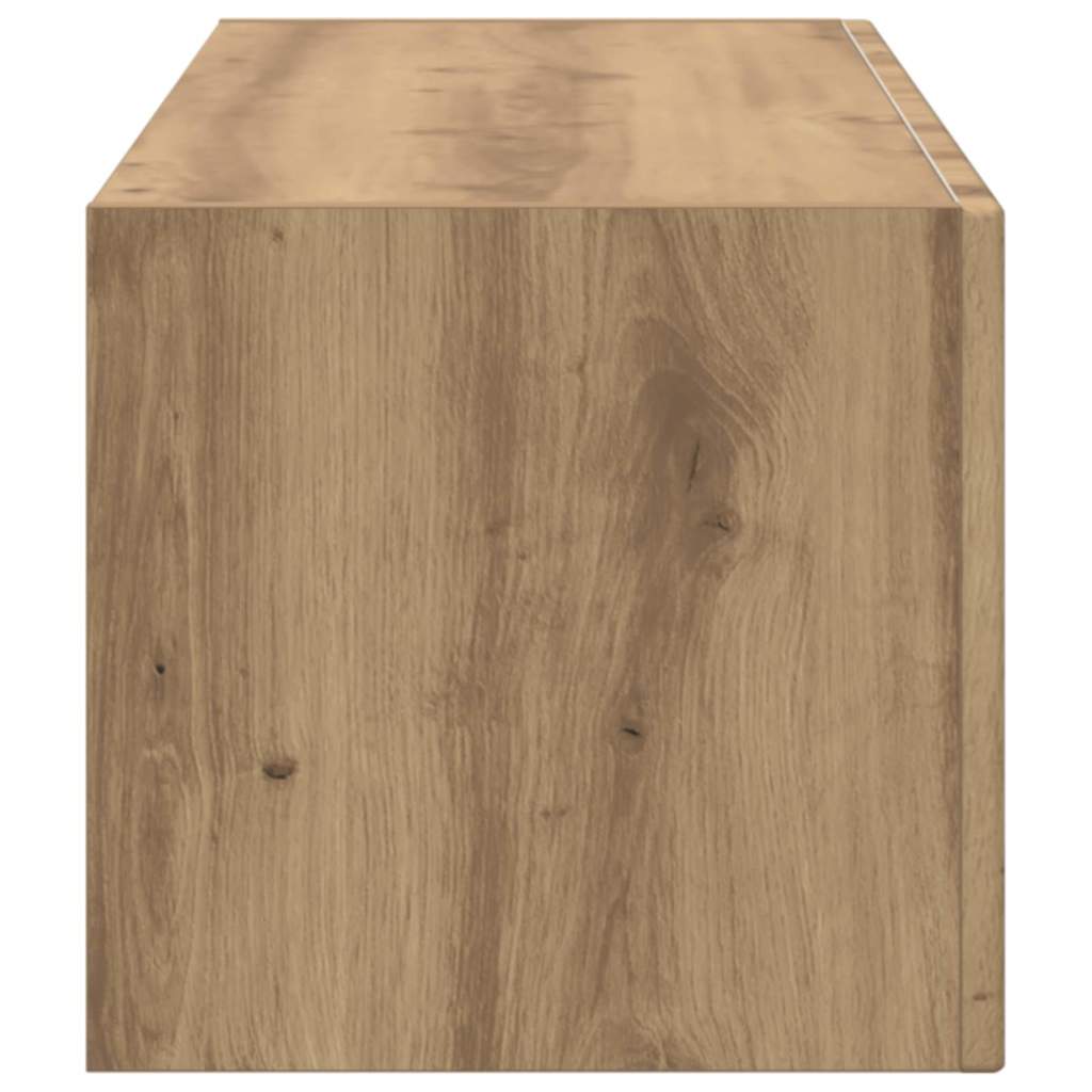 TV Wall Cabinet 98 x 31 x 29.5 cm Artisian Oak Engineered Wood