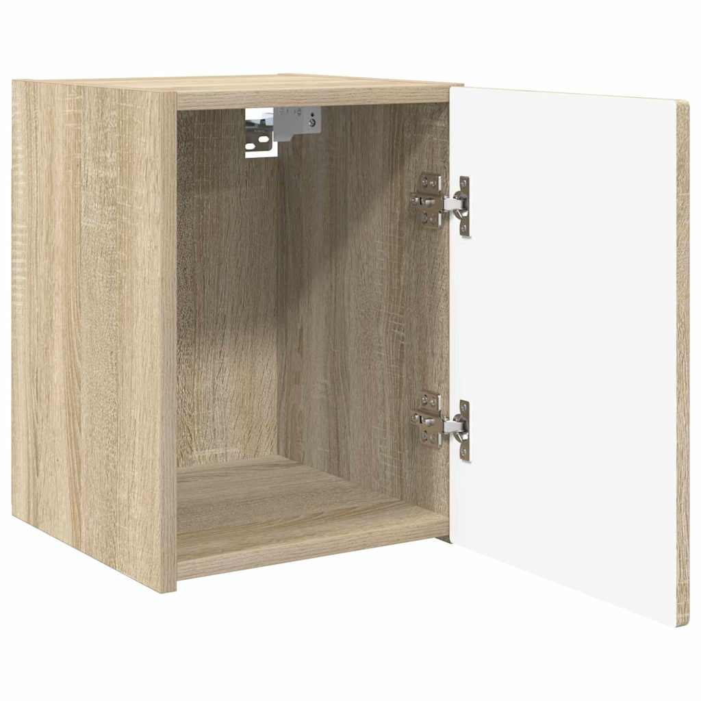 TV Wall Cabinet Sonoma 30 x 31 x 40 cm Engineered Wood
