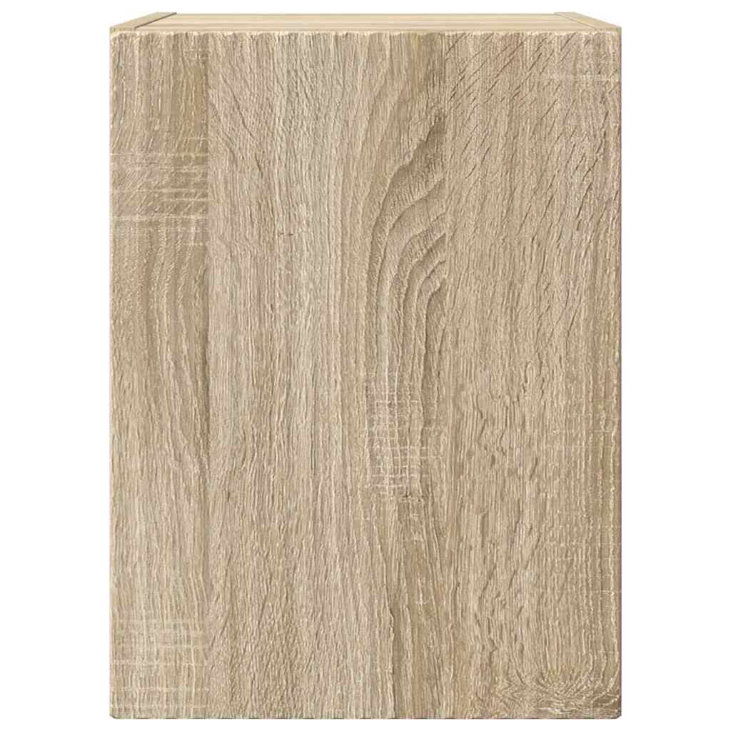 TV Wall Cabinet Sonoma 30 x 31 x 40 cm Engineered Wood