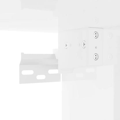 TV Wall Cabinet Gloss White 30 x 31 x 40 cm Engineered Wood