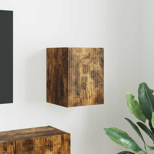 TV Wall Cabinet 30 x 31 x 40 cm Smoked Oak Engineered Wood