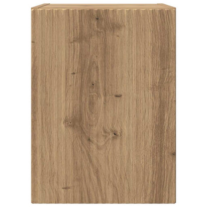 TV Wall Cabinet 2 pcs Artisian Oak Engineered Wood