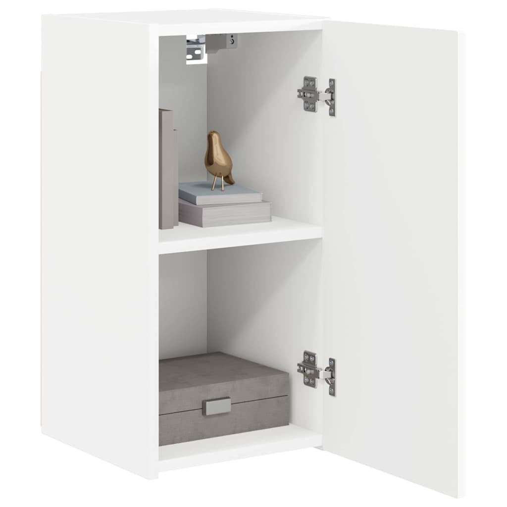 TV Wall Cabinet 2 pcs White 30 x 31 x 60 cm Engineered Wood