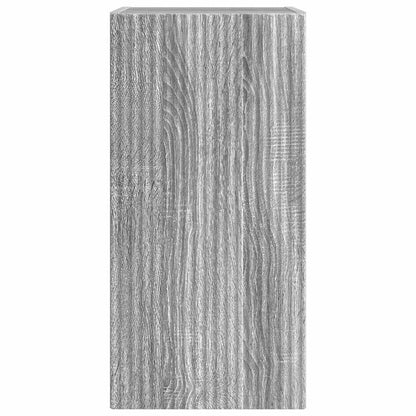 TV Wall Cabinet Wall-mounted 2 pcs Grey Sonoma 30 x 31 x 60 cm