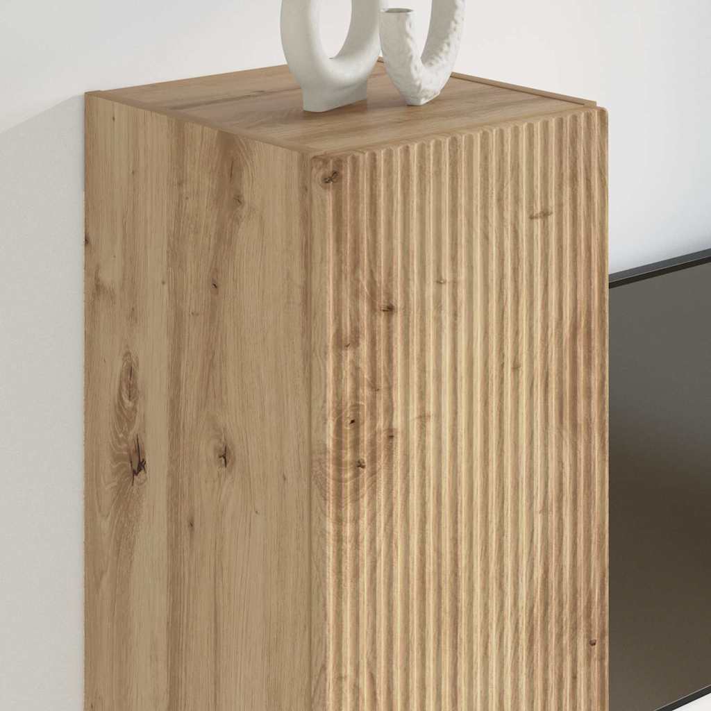 TV Wall Cabinet 30 x 31 x 60 cm Artisian Oak Engineered Wood