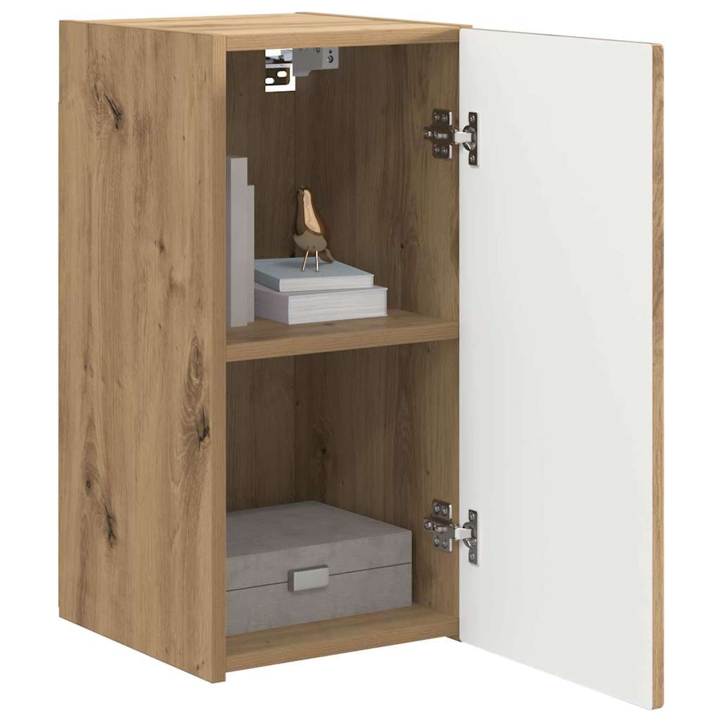 TV Wall Cabinet 2 pcs Artisian Oak Engineered Wood