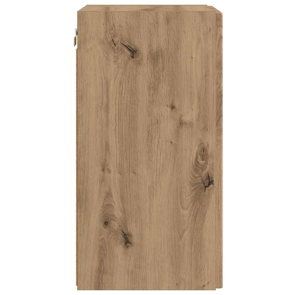 TV Wall Cabinet 2 pcs Artisian Oak Engineered Wood
