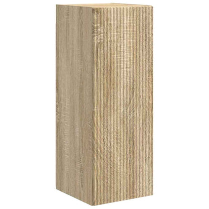 TV Wall Cabinet Sonoma 30 x 31 x 80 cm Engineered Wood