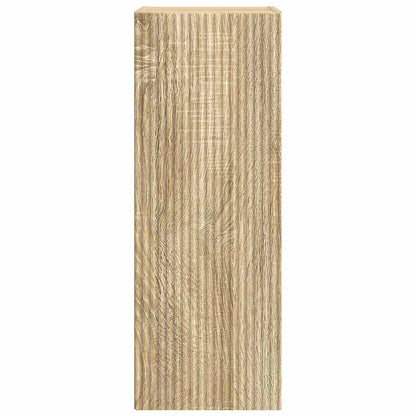 TV Wall Cabinet Sonoma 30 x 31 x 80 cm Engineered Wood