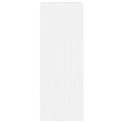 TV Wall Cabinet Wall-mounted 2 pcs Gloss White 30 x 31 x 80 cm