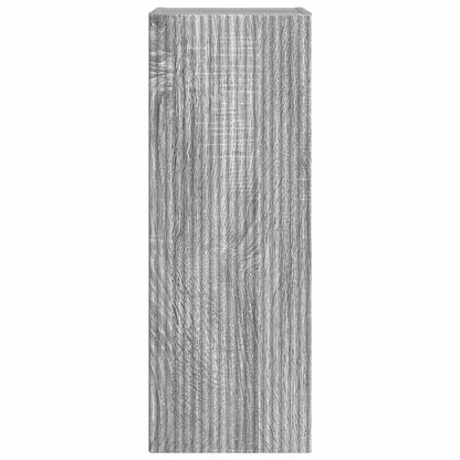 TV Wall Cabinet Wall-mounted 2 pcs Grey Sonoma 30 x 31 x 80 cm