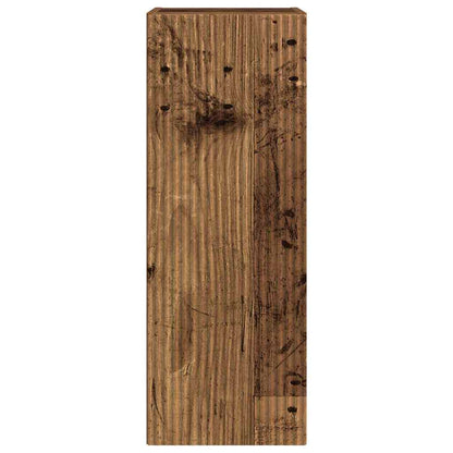 TV Wall Cabinet 2 pcs Old Wood 30 x 31 x 80 cm Engineered Wood