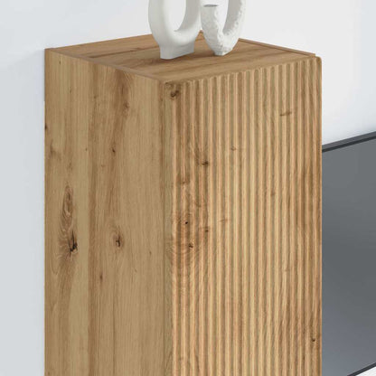 TV Wall Cabinet 30 x 31 x 80 cm Artisian Oak Engineered Wood