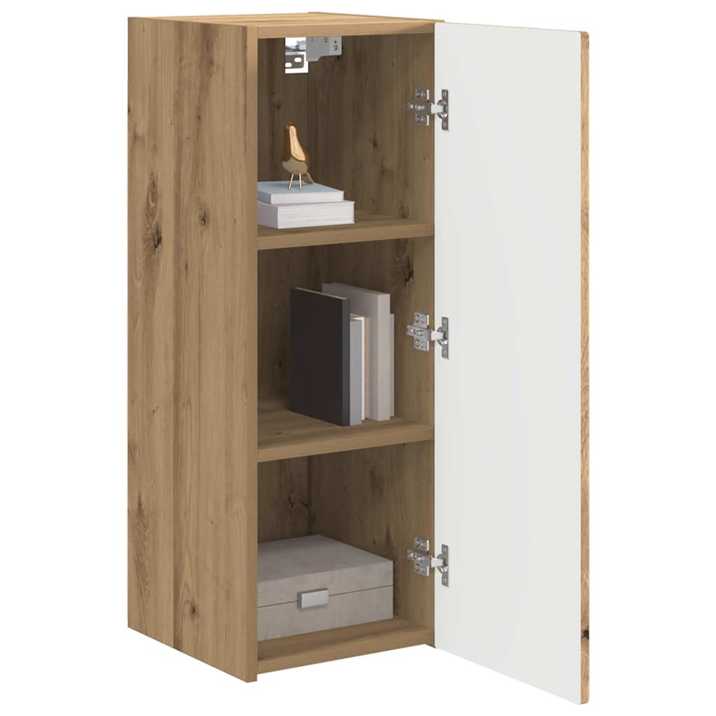 TV Wall Cabinet 30 x 31 x 80 cm Artisian Oak Engineered Wood