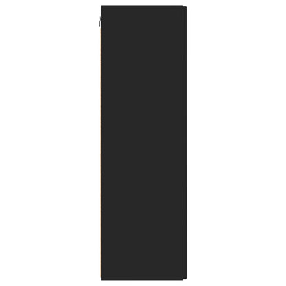 TV Wall Cabinet Black 30 x 31 x 100 cm Engineered Wood