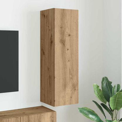TV Wall Cabinet 30 x 31 x 100 cm Artisian Oak Engineered Wood