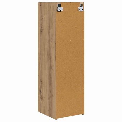 TV Wall Cabinet 2 pcs Artisian Oak Engineered Wood