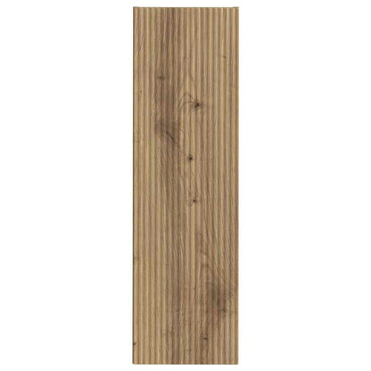 TV Wall Cabinet 2 pcs Artisian Oak Engineered Wood