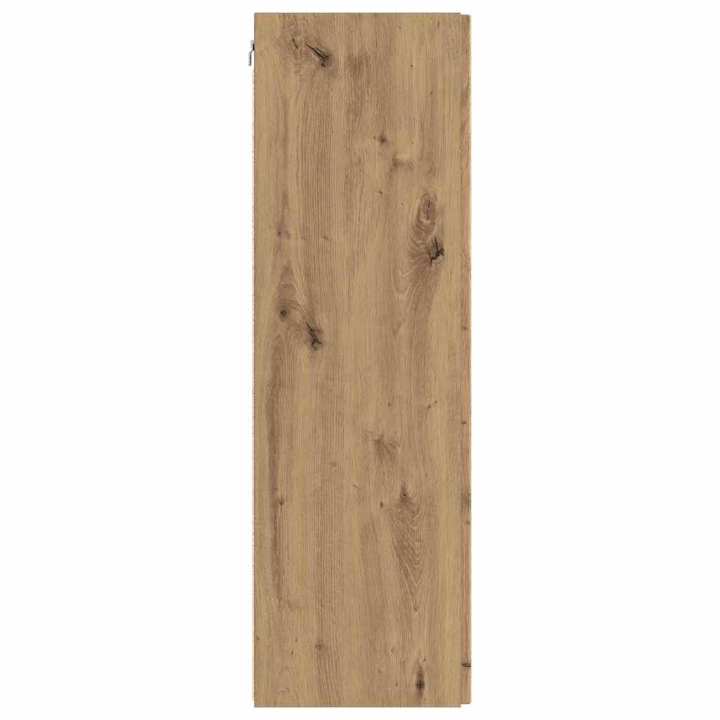 TV Wall Cabinet 2 pcs Artisian Oak Engineered Wood