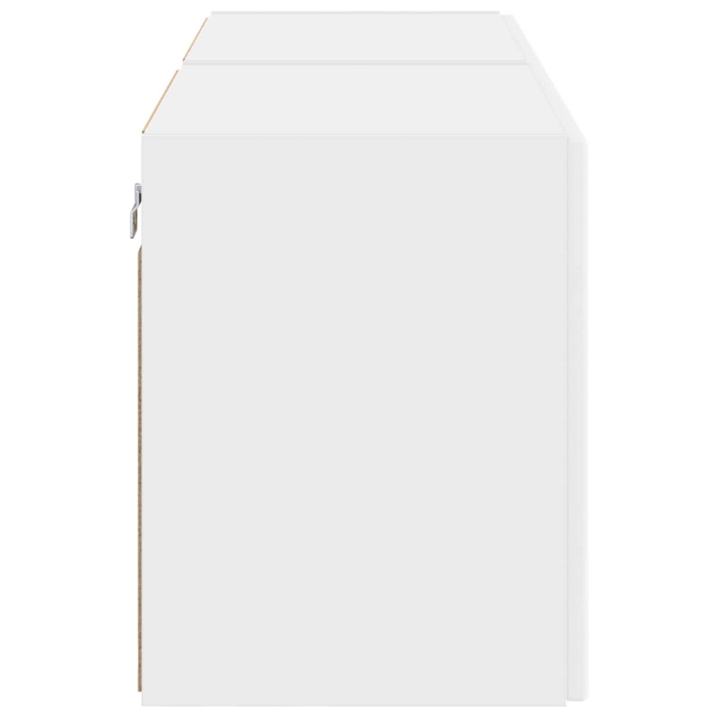TV Wall Cabinet 2 pcs White 59.5 x 31 x 40 cm Engineered Wood