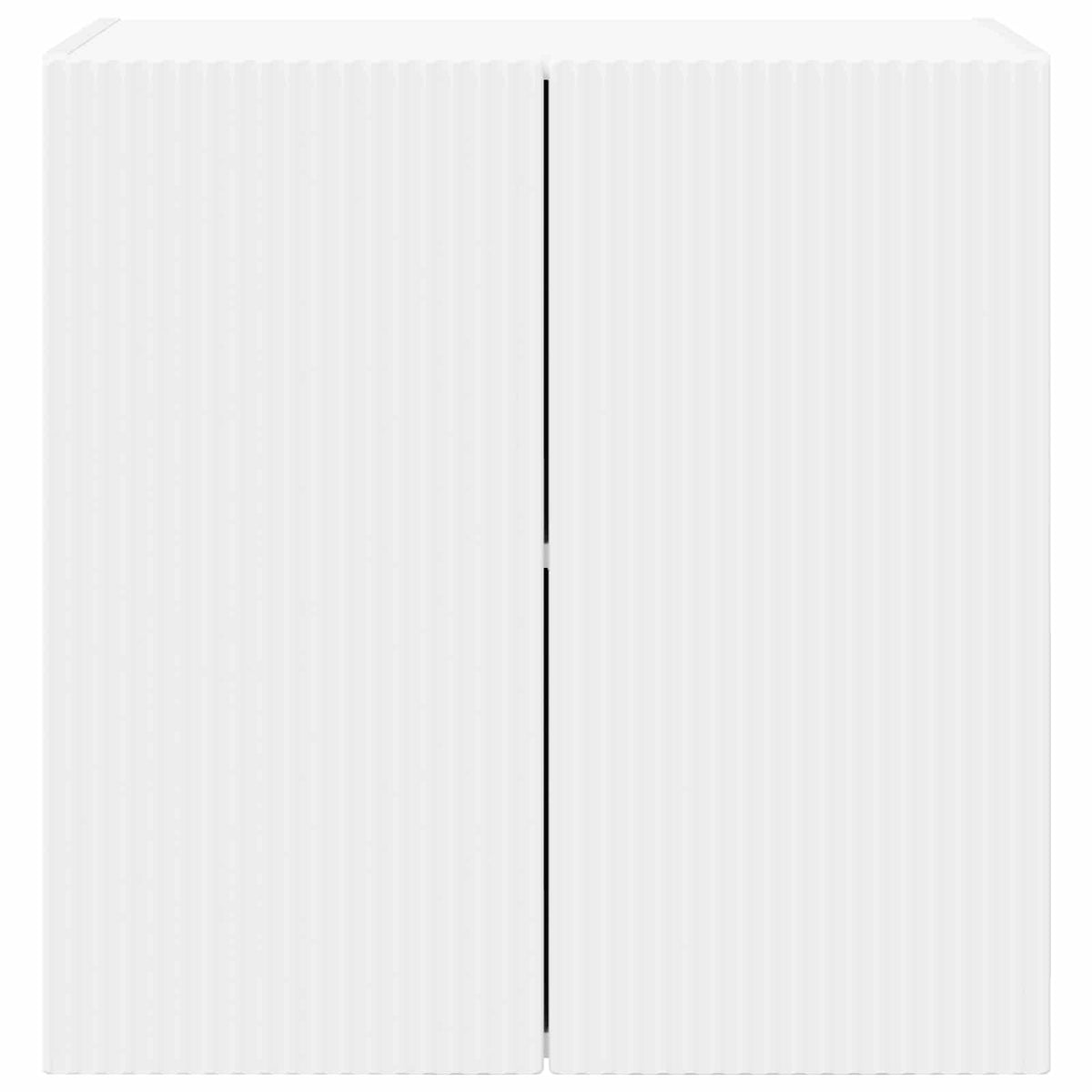 TV Wall Cabinet 59.5 x 31 x 60 cm White Engineered Wood