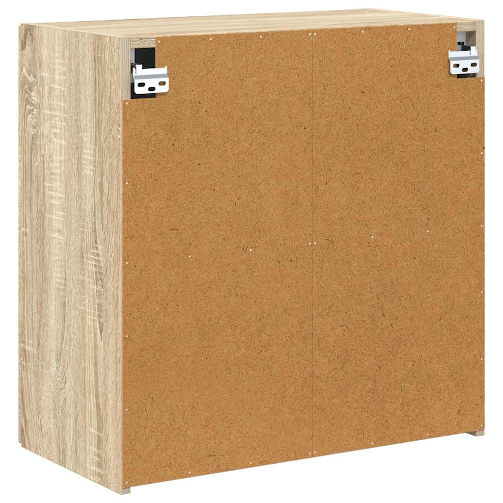 TV Wall Cabinet Sonoma Oak 59.5 x 31 x 60 cm Engineered Wood