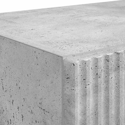 TV Wall Cabinet Concrete Grey 59.5 x 31 x 60 cm Engineered Wood