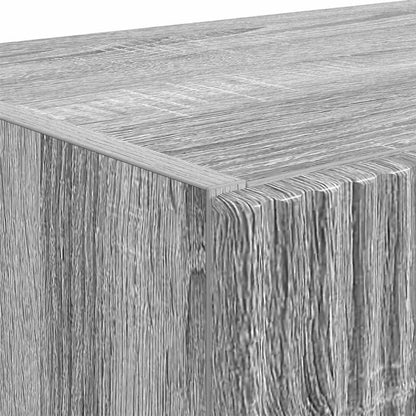 TV Wall Cabinet Grey Sonoma 59.5 x 31 x 60 cm Engineered Wood