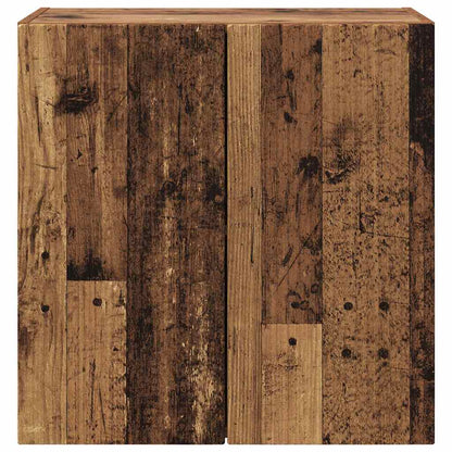 TV Wall Cabinet Old Wood 59.5 x 31 x 60 cm Engineered Wood